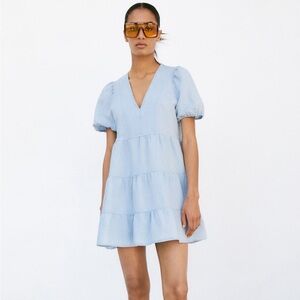 Zara Linen blend dress